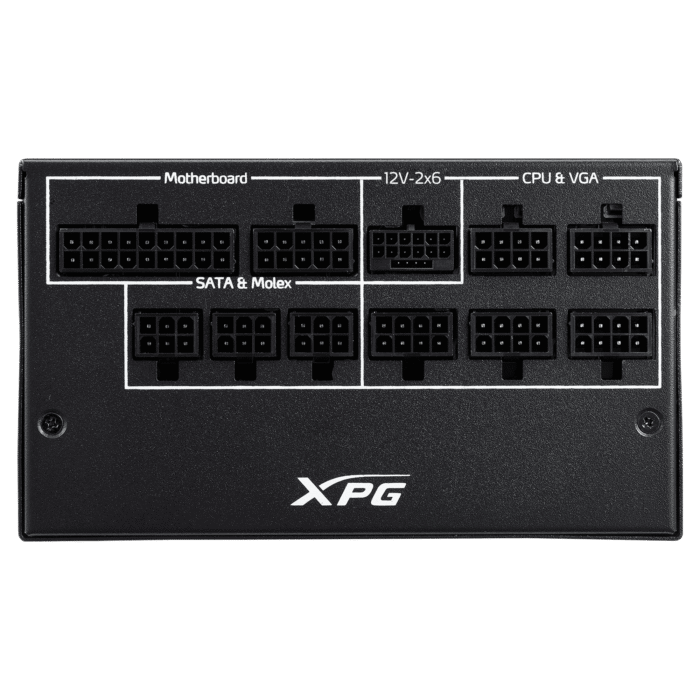FUENTE DE PODER XPG CORE REACTOR II 750W  80+ GOLD - Imagen 7