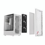 CHASIS XPG VALOR AIR BLANCO/NEGRO - Imagen 5