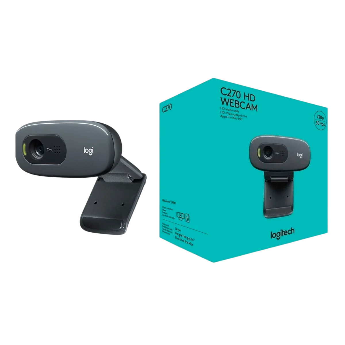 Camara-Web-Logitech-C270-Hd-720p-Microfono-1-Photoroom (1) CAMARA LOGITECH C270 HD WEBCAM 720p - Imagen 1