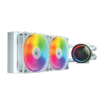 REFRIGERACION LIQUIDA COUGAR POSEIDON ELITE ARGB 240ML BLANCA