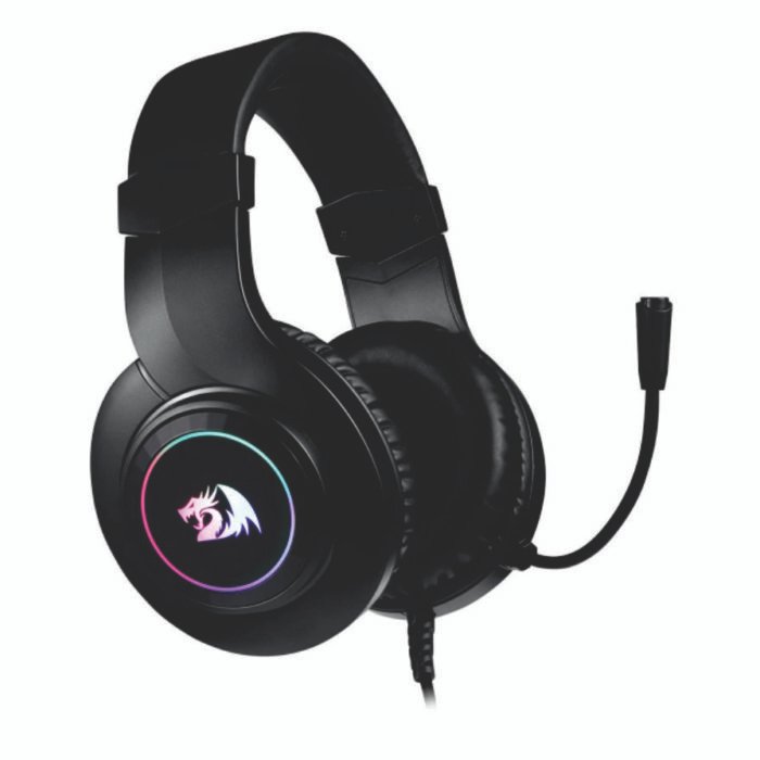 DIADEMA GAMER REDRAGON HYLAS H260 RGB NEGRA - ROSADA - Imagen 7