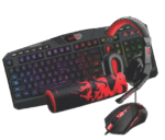 KIT 4 EN 1 REDRAGON S101 - TECLADO - DIADEMA - MOUSE - PAD MOUSE - Imagen 2
