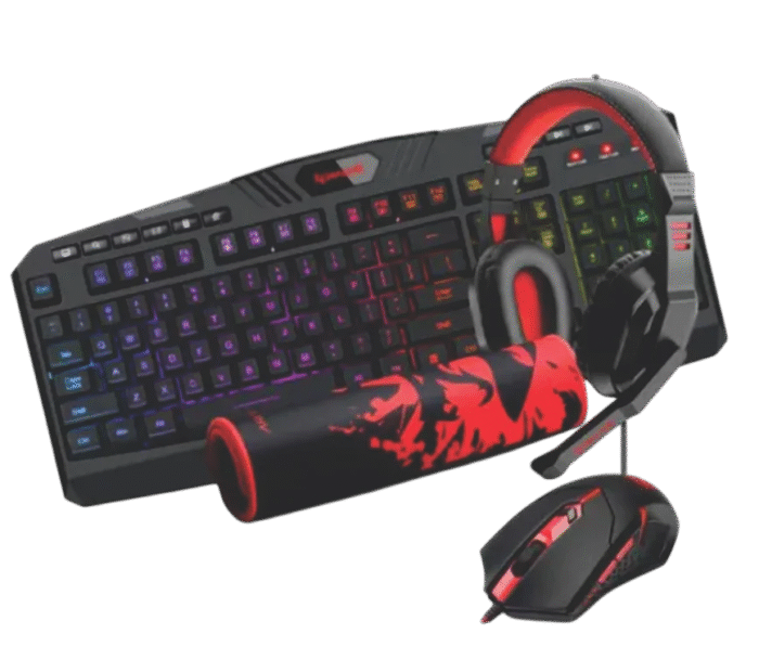 KIT 4 EN 1 REDRAGON S101 - TECLADO - DIADEMA - MOUSE - PAD MOUSE - Imagen 2