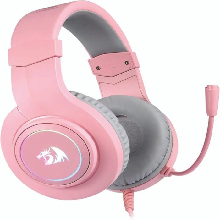 DIADEMA GAMER REDRAGON HYLAS H260 RGB NEGRA - ROSADA - Imagen 6