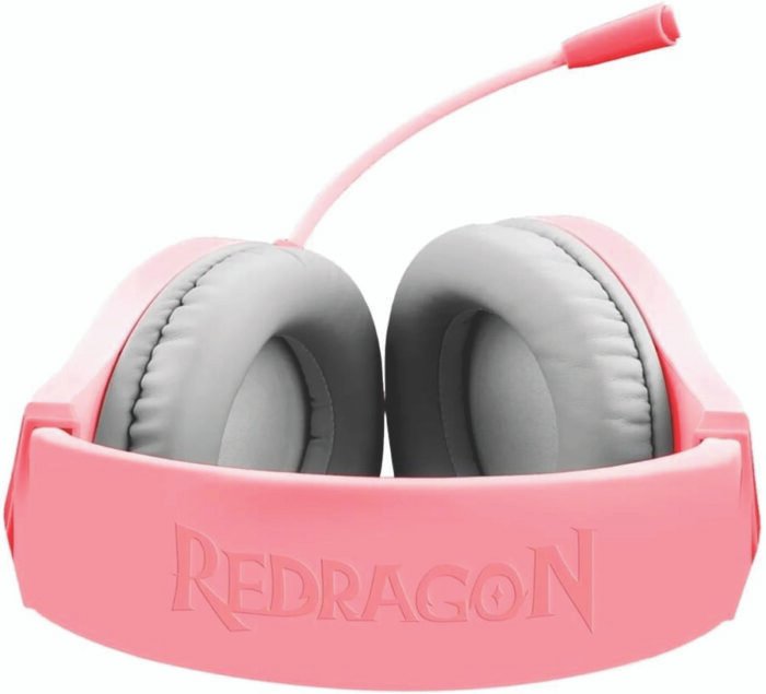 DIADEMA GAMER REDRAGON HYLAS H260 RGB NEGRA - ROSADA - Imagen 9