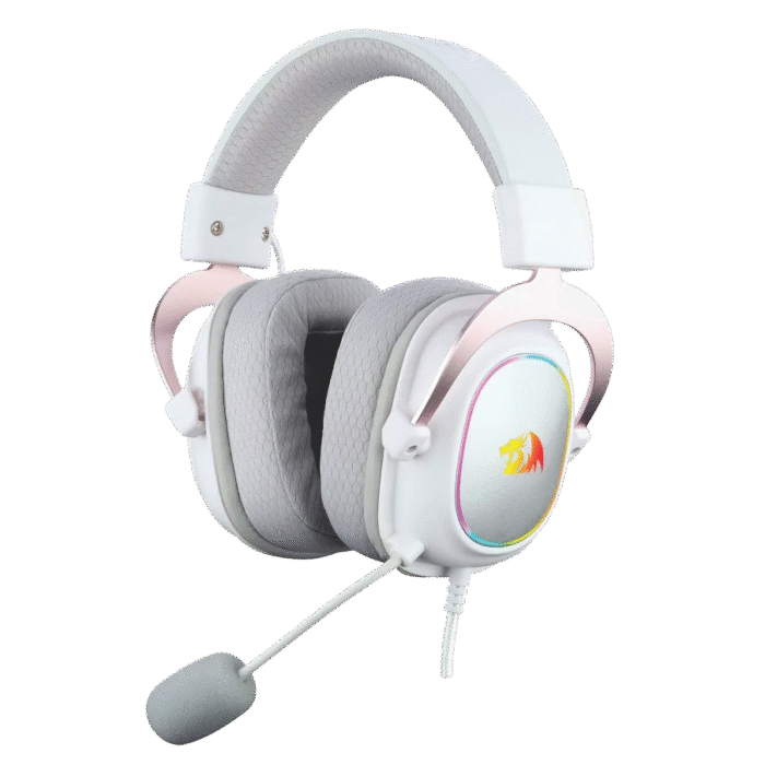 DIADEMA GAMER REDRAGON ZEUS X RGB NEGRA - BLANCA - ROSA - Imagen 4