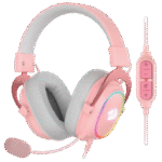 DIADEMA GAMER REDRAGON ZEUS X RGB NEGRA - BLANCA - ROSA - Imagen 5