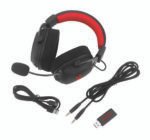 DIADEMA GAMER REDRAGON ZEUS PRO WL NEGRA BLUETHOOTH - Imagen 5