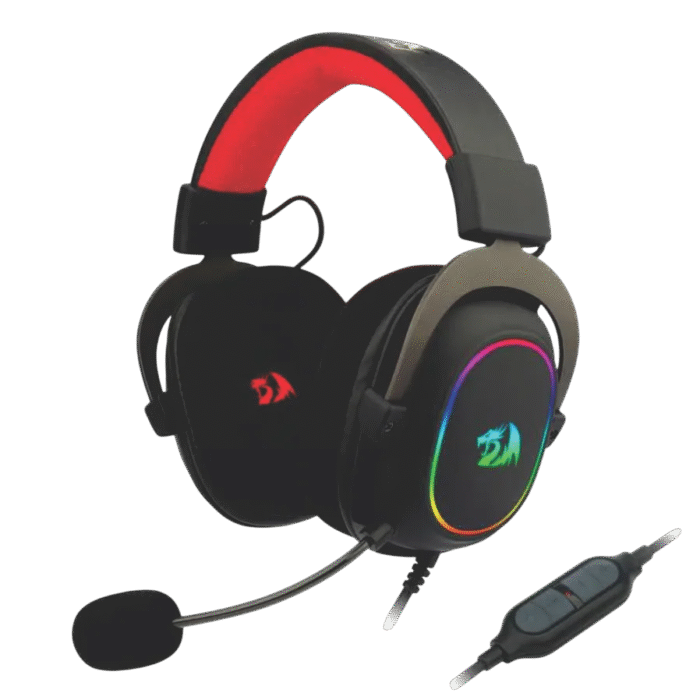 DIADEMA GAMER REDRAGON ZEUS X RGB NEGRA - BLANCA - ROSA - Imagen 3