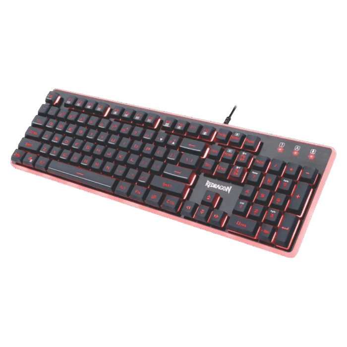 TECLADO GAMER REDRAGON DYAUS K509 RGB EN ESPAÑOL NEGRO - Imagen 2