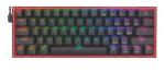 TECLADO GAMER REDRAGON FIZZ PRO K616 RGB SWICH ROJO NEGRO - ROSA - Imagen 4