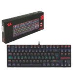TECLADO MECANICO GAMING REDRAGON KUMARA RAINBOW  EN ESPAÑOL - NEGRO - BLANCO