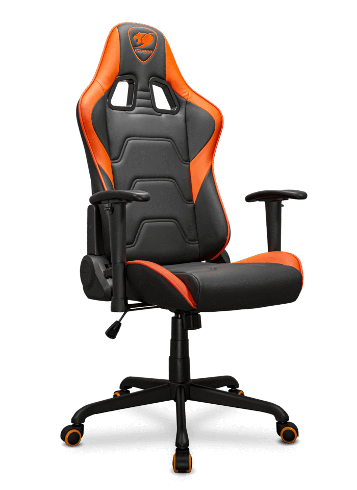 Silla Gamer Cougar Armor Elite Naranja/Dorado | Reclinable 160° | Ergonómica | Estructura de Acero - Imagen 2