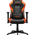 Silla Gamer Cougar Armor Elite Naranja/Dorado | Reclinable 160° | Ergonómica | Estructura de Acero