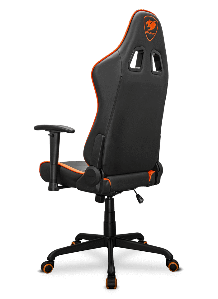Silla Gamer Cougar Armor Elite Naranja/Dorado | Reclinable 160° | Ergonómica | Estructura de Acero - Imagen 4