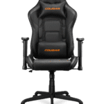 Silla Gamer Cougar Armor Elite Naranja - Negra | Reclinable 160° | Ergonómica | Estructura de Acero