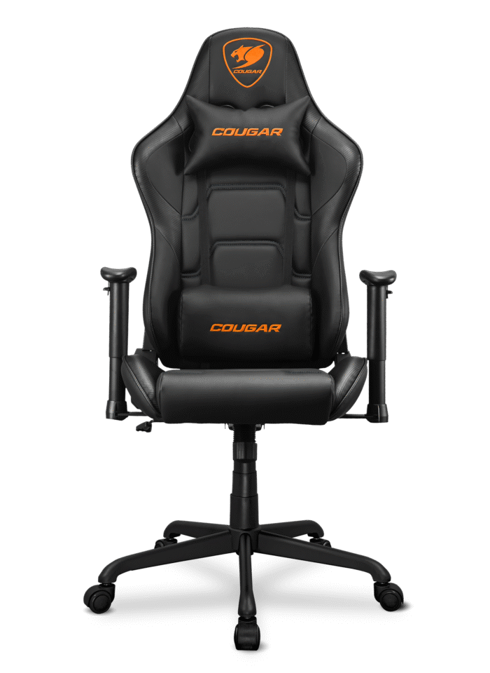 Silla Gamer Cougar Armor Elite Naranja/Dorado | Reclinable 160° | Ergonómica | Estructura de Acero - Imagen 5