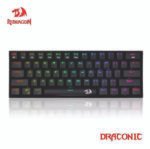 TECLADO GAMER REDRAGON DRACONIC K530 RGB NEGRO SWICH BROWN - Imagen 2