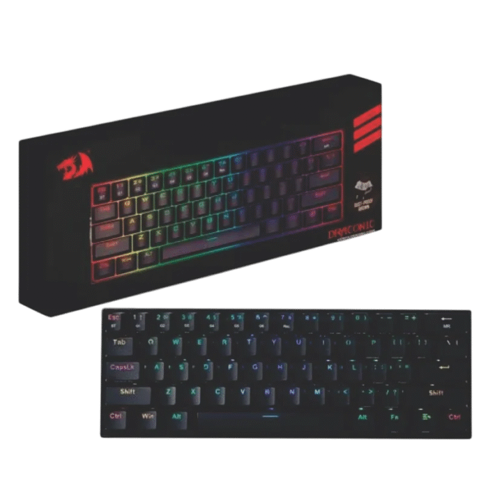 TECLADO GAMER REDRAGON DRACONIC K530 RGB NEGRO SWICH BROWN - Imagen 4