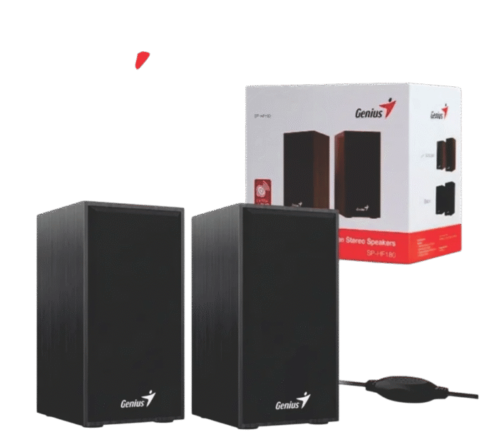 PARLANTES GENIUS SP-HF180 EXTRA LOUD AUX 3.5MM - Imagen 4