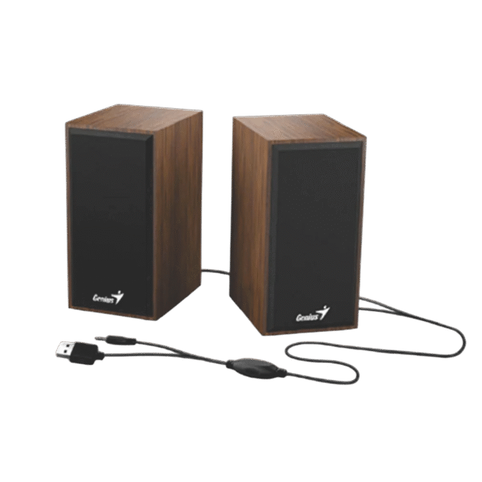 PARLANTES GENIUS SP-HF180 EXTRA LOUD AUX 3.5MM - Imagen 2