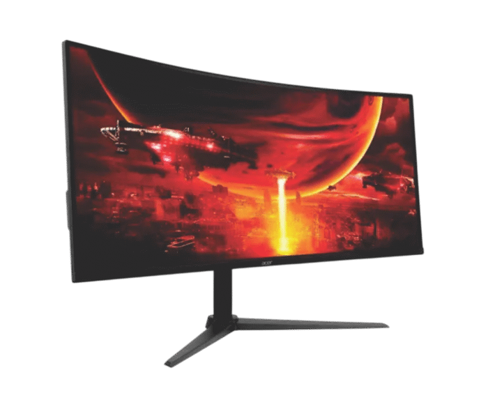 MONITOR ACER NITRO CURVO 34” ED340CU ULTRA WIDE 2K  180HZ 1MS - Imagen 2
