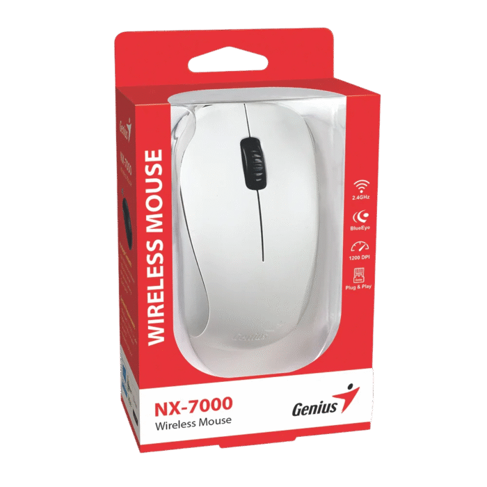 MOUSE GENIUS NX-7000 WIRELESS  2.4GHZ 1200DPI - Imagen 4