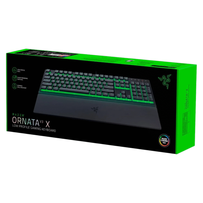 Teclado Razer® Ornata V3 X – Bajo Perfil y Silencioso - Imagen 2