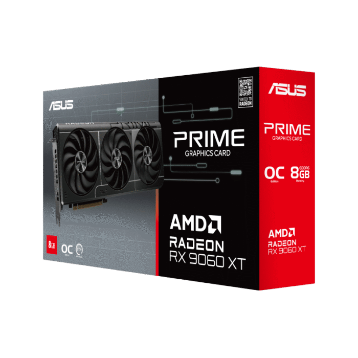 TARJETA GRAFICA ASUS Prime Radeon™ RX 9060 XT OC Edition - Imagen 2