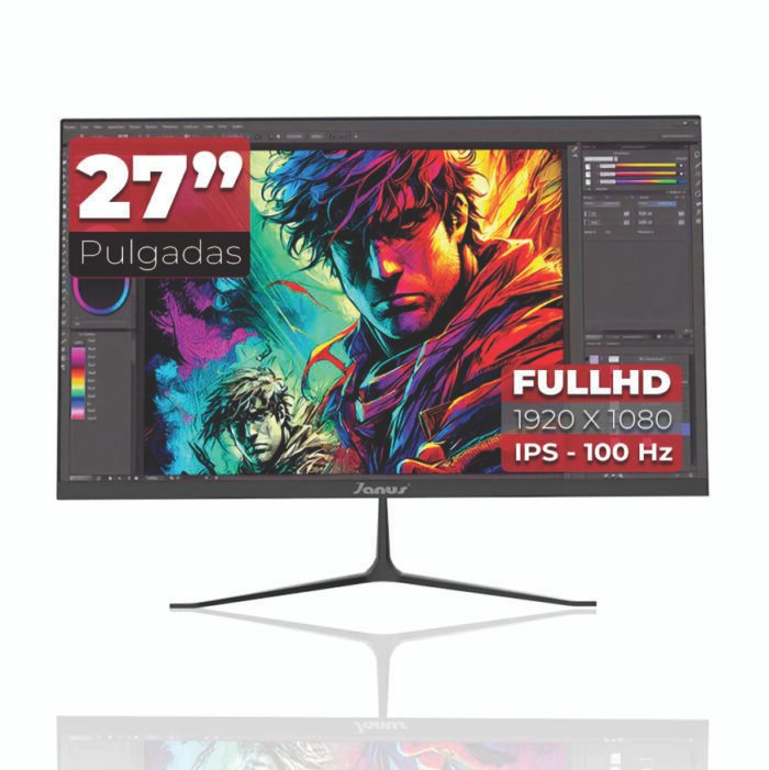 MONITOR JANUS 27 PULG 100HZ MONITOR JANUS 27" 100HZ IPS FHD 1MS - Imagen 1
