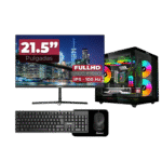 EQUIPO AMD Ryzen™ 5 5600GT / A520M / 16GB RAM / SSD 512GB / Monitor 21.8″ Janus