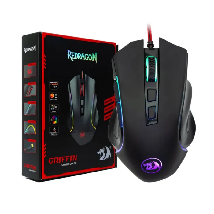 Mouse Redragon Griffin M607 - Imagen 4