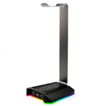 Soporte para Diademas VSG™ Atlas – RGB USB con HUB y Jack 3.5 mm