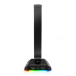 Soporte para Diademas VSG™ Atlas – RGB USB con HUB y Jack 3.5 mm - Imagen 3