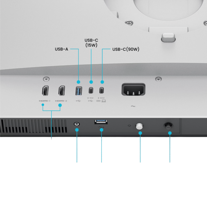 Monitor BenQ MA270U  27" 4K UHD  Compatible  MacBook Pro y MacBook Air - Imagen 8