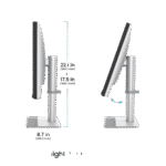 Monitor BenQ MA270U  27" 4K UHD  Compatible  MacBook Pro y MacBook Air - Imagen 6