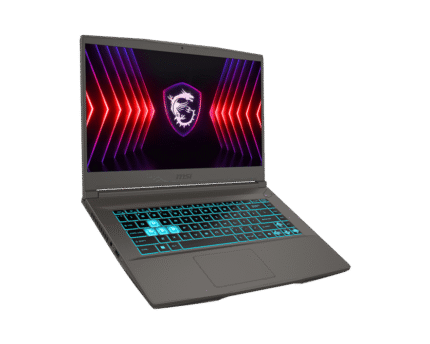Portátil MSI® Gamer Ultrafino MSI Thin 15 15.6″ FHD 144 Hz, AMD Ryzen™ 5 7535HS, 16 GB RAM, 512 GB SSD, RTX™ 3050 4 GB
