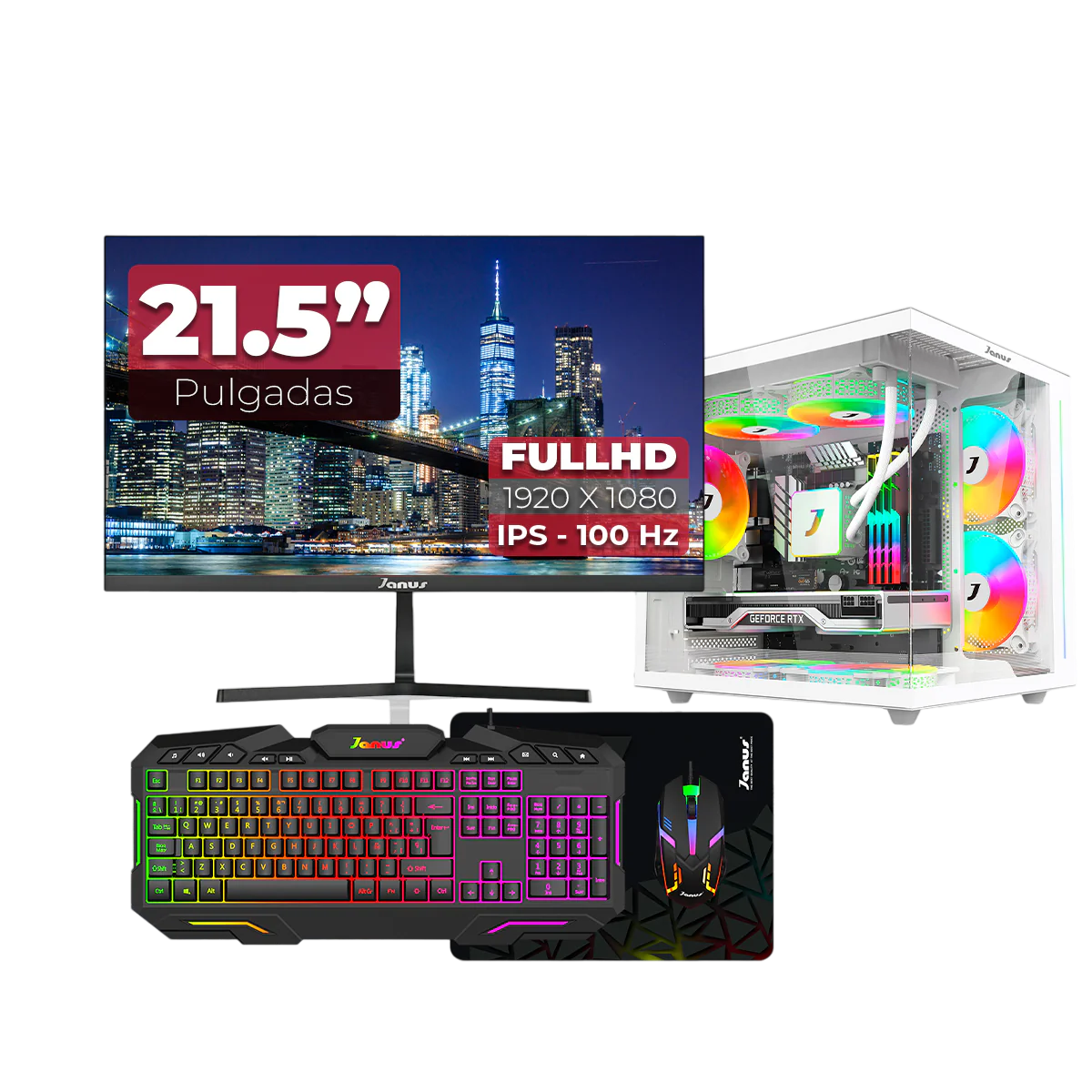 CXpri-M22-V900B-Photoroom EQUIPO AMD Ryzen™ 5 8500G/ A-620M / 16GB RAM/ SSD 512GB/ MONITOR 22″ JANUS - Imagen 1