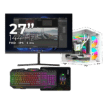 EQUIPO AMD Ryzen™ 5 8500G/ A-620M / 16GB RAM/ SSD 512GB/ MONITOR 27″ JANUS