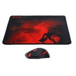 Combo Redragon Gamer Inalámbrico M60 (Mouse + Pad) - Imagen 3