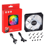 Ventilador XPG Vento R 120 ARGB PWM (Blanco & Negro)