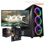 EQUIPO AMD Ryzen™ 7 5700G | 16GB RGB DDR4 | 512GB M.2 | ASUS TUFF GAMING A520M-A WIFI | Chasis POWER GROUP X18  | Monitor | 600W 80+Bronze | Combo Teclado + Mouse