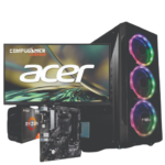 EQUIPO AMD Ryzen™ 5 5600GT | 16GB DDR4 | M.2 512GB |  A520M | Chasis Power Group X18 | Monitor | Combo Teclado + Mouse