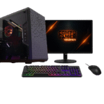 EQUIPO AMD Ryzen™ EQUIPO AMD Ryzen™ 7 5700G | 16GB RGB DDR4 | 512GB M.2 | ASUS PRIME A520M-K | Chasis Cooler Master Q300L | Monitor | Fuente 600W 80+ Bronze | Combo Teclado + Mouse