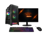 EQUIPO AMD Ryzen™ 5 8600G | B650 WiFi II | 16GB DDR5 RGB | M.2 | 750W | Chasis Cougar Dual Face | Monitor ”  | Combo Teclado + Mouse Sencillo