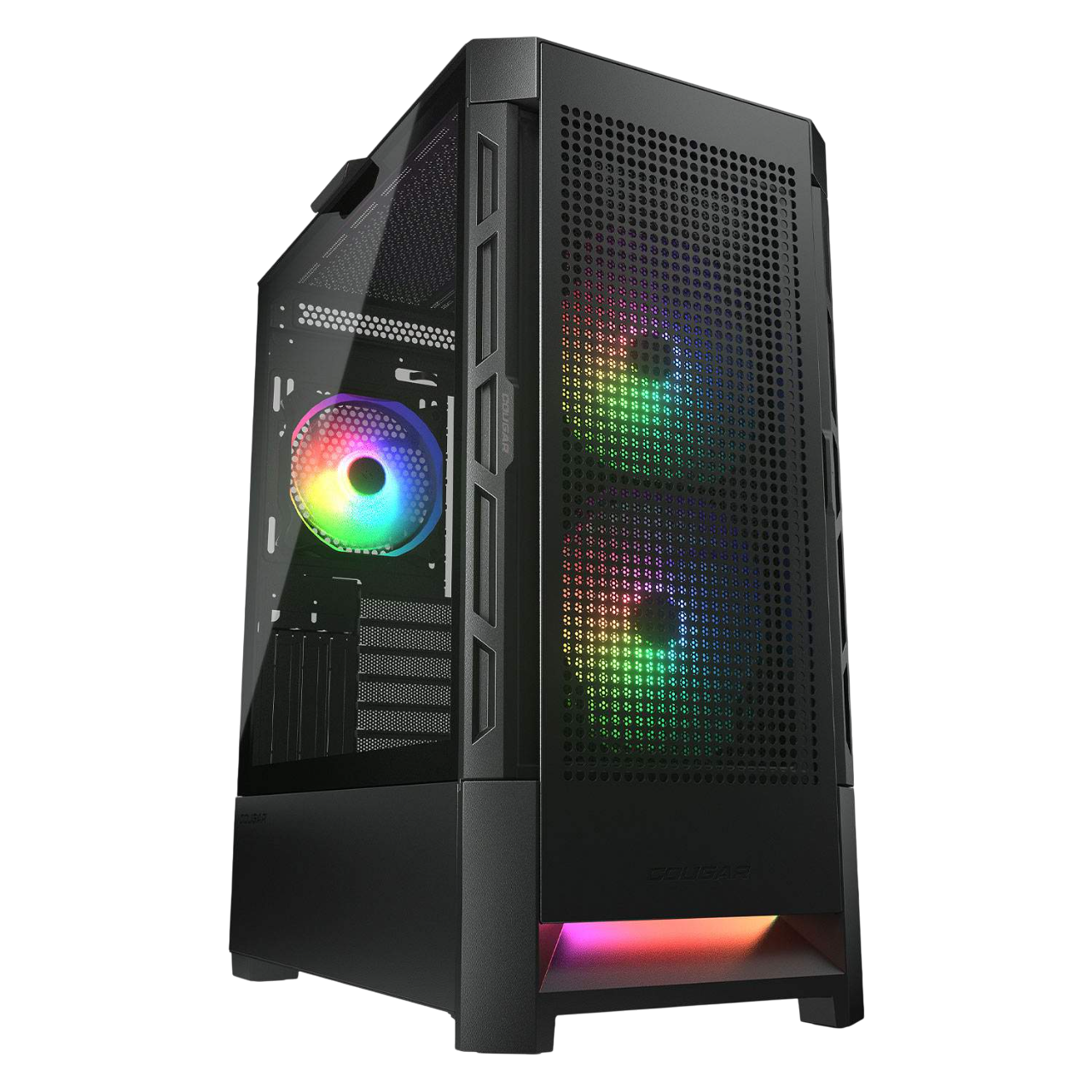 DUOFACE-RGB-01-Photoroom TORRE Cougar Dual Face AMD Ryzen™ 5 8600G | 16GB DDR5 | B650M-A AX6 II | SSD M.2 | Fuente 650W - Imagen 1