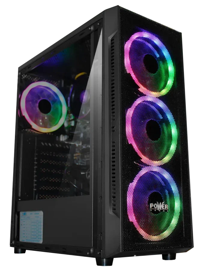 EQUIPO AMD Ryzen™ 7 5700G | 16GB RGB DDR4 | 512GB M.2 | ASUS TUFF GAMING A520M-A WIFI | Chasis POWER GROUP X18  | Monitor | 600W 80+Bronze | Combo Teclado + Mouse - Imagen 4
