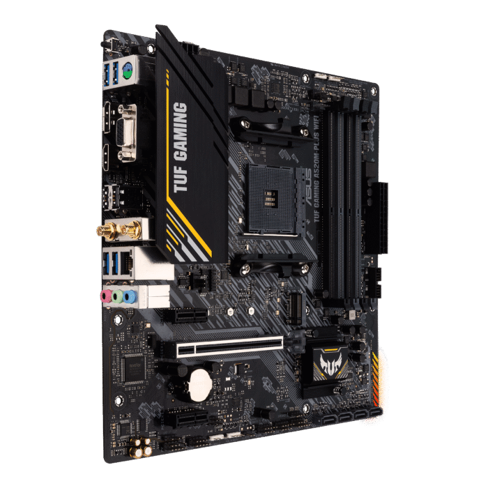 EQUIPO AMD Ryzen™ 7 5700G | 16GB RGB DDR4 | 512GB M.2 | ASUS TUFF GAMING A520M-A WIFI | Chasis POWER GROUP X18  | Monitor | 600W 80+Bronze | Combo Teclado + Mouse - Imagen 2