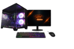 EQUIPO AMD Ryzen™ 7 8700F | Tarjeta Gráfica | 16GB DDR5 | M.2 | MSI PRO B840M-B | Chasis CL-W27 | 750W Bronze | Monitor | Combo Teclado + Mouse