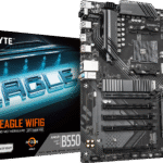 Motherboard GIGABYTE B550 EAGLE WIFI6 | Socket AM4 | DDR4 | PCIe 4.0 | WiFi 6 Integrado